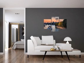 Tablou - gondole italiene (90x60 cm)