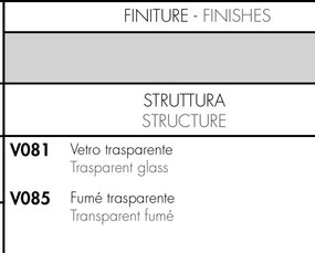Masuta de Cafea Design LUX, Sticla, Ariel