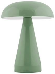 Veioză verde LED cu intensitate reglabilă cu abajur din metal (înălțime 20,5 cm) Rachel – Leitmotiv