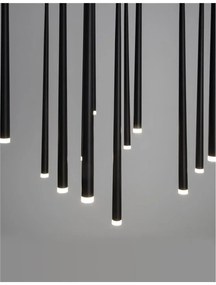 Lustra cu 12 pendule LED design modern Giono NVL-9601012