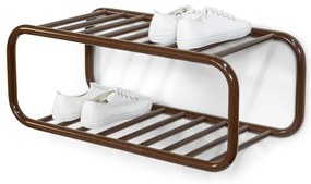 Pantofar maro închis suspendat din metal 72x28x35 cm Retro – Spinder Design