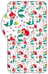 Cearceaf pentru copii din bumbac cu elastic 90x200 cm Ariela "Friends" – Jerry Fabrics