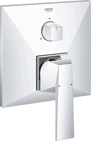 Baterie cada - dus incastrata Grohe Allure Brilliant monocomanda crom 3 iesiri