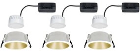 Paulmann 93406 - Set 3x LED 6,5W IP44, luminar baie COLE, dimabil, 230V
