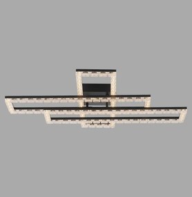 JUST LIGHT. 14733-18 - LED Plafonieră GLITRA LED/35W/230V neagră