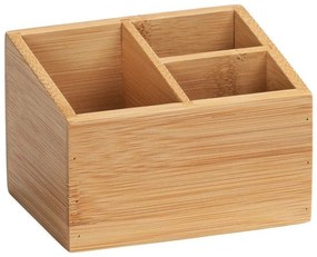 Organizator 3 compartimente pentru baie TERRA, 12x9x8,5 cm, WENKO