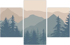 Tablou - Munții Turcoaz N⁰2 (90x60 cm)