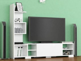 Comoda TV, Hanah Home, Pera, 160x120x29.5 cm, Alb