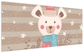 Tablou - Ursuleț (120x50 cm)