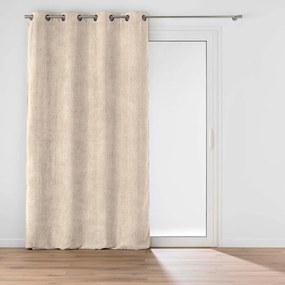 Draperie bej din janilie 140x260 cm Leo – douceur d'intérieur