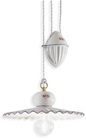 Lustra cu inaltime regalbila design clasic realizata manual din ceramica ROMA