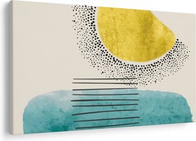 Tablou - pictură abstractă de plajă N⁰2 (90x60 cm)