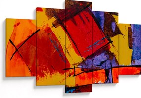 Tablou cu abstracție (150x105 cm)