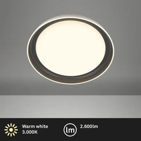 Brilo - Plafonieră LED IJUS, 24W, 230V, 3000K, Ø 43 cm