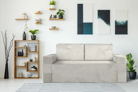Canapea multifunctionala Smart 2 in 1, 177x80x70 cm, Beige
