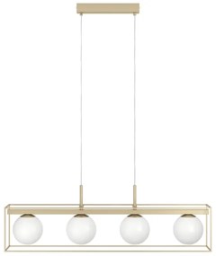 Eglo 97793 - Lustră pe cablu VALLASPRA 4xE14/40W/230V