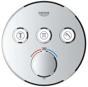 Grohe Precision Smartcontrol set de dus ascuns cu termostat da crom 34874000