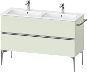 Duravit Sivida dulap 128x47.7x59.1 cm sub chiuveta pe perete verde-crom SV4647010HH0000