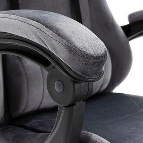 Scaun de birou/gaming, gri, LOPES