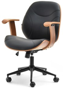 Scaun Raynold (nuc închis + negru). 1109967