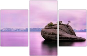 Tablou cu piata în mare (90x60 cm)