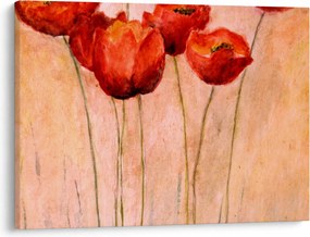 Tablou - Lalele roșii (70x50 cm)