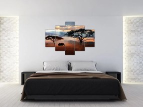 Tablou - Parcul Național Serengeti, Tanzania, Africa (150x105 cm)