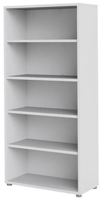 Bibliotecă modulară albă 89x189 cm Prima – Tvilum
