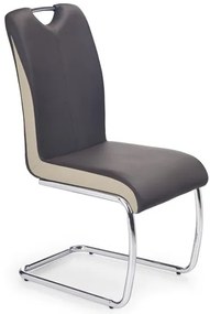 Scaun de sufragerie Astana (maro închis + champagne). 770650