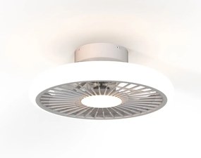 Lustra LED cu Ventilator si telecomanda TURBO alb