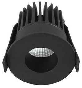 Spot LED incastrabil tavan fals / plafon IP42 PETIT negru