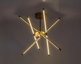 Plafoniera LED stil minimalist Henli2 auriu