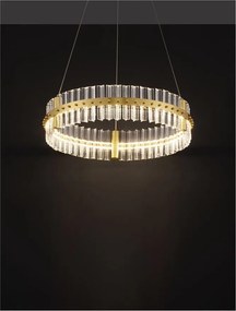 Lustra LED design modern decorativ OLIMPIA D-60cm