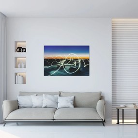 Tabloul - privire spre cer din acoperiș (90x60 cm)