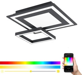 Plafonieră LED RGB dimabilă Eglo 99312 SAVATAEILA-C LED/20W/230V