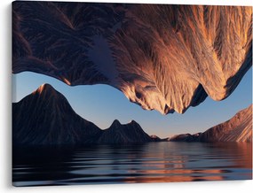 Tablou - Faleze 3D (70x50 cm)