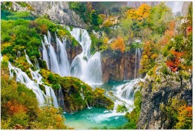 Tablou - Parcul Național Lacurile Plitvice (90x60 cm)