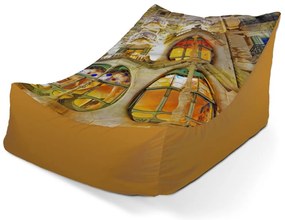 Sac de șezut Lounge Barcelona Gaudi Casa Batllo 1, maro