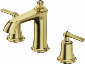 Baterie lavoar cu 3 elemente alama periata Omnires Armance