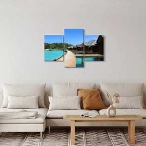 Tablou cu Maledive (90x60 cm)