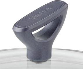 Tigaie tip wok cu capac/cu suprafață antiaderentă din oțel inoxidabil ø 28 cm Daily Cook G7309955 – Tefal