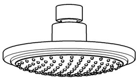 GROHE 28233000 - Cap de duș EUPHORIA COSMOPOLITAN 160, crom lucios