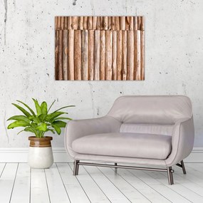 Tablou pe sticlă - Bambus (70x50 cm)