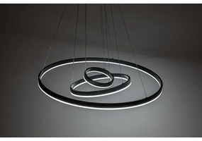 Rabalux 72306 ISAURE – Pendul LED dimmabil pe cablu, 100W/230V, 3000–6500K + telecomandă