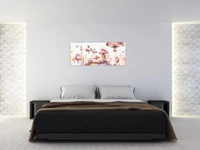 Tablou - Zâna Roz (120x50 cm)