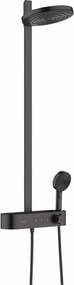 Coloana de dus Hansgrohe Pulsify S 260 negru mat cu termostat ShowerTablet Select 400 EcoSmart