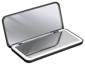 Concept KZ2020 oglindă cosmetică de buzunar culumină LED, negru