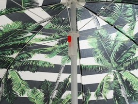 Umbrela de soare PALMA 180 cm, negru-alb