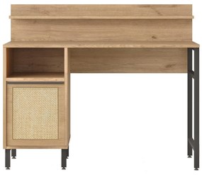 Masă de scris Onaferra 16 (Nuc + Stejar + negru). 1106640