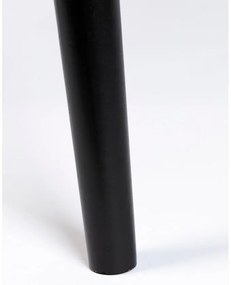 Masă de dining rotundă cu blat cu aspect de lemn de stejar ø 120 cm Fabio – White Label